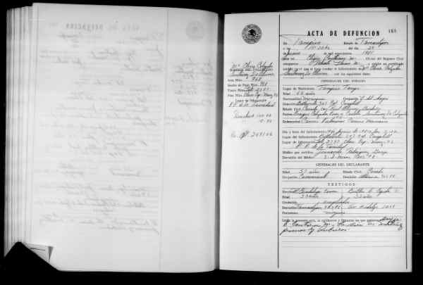 Tamaulipas, Mexico, Civil Registration Deaths, 1860-1987